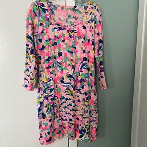Lilly Pulitzer 3/4 sleeve dress Sz M